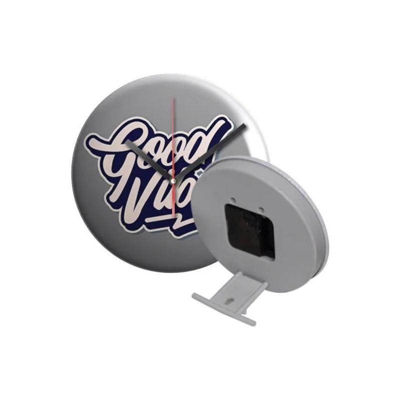 Personalized Photo Button Analog Clock Online In Riyadh, Saudi Arabia